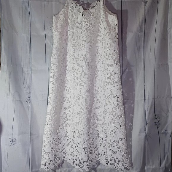 Zara Dresses & Skirts - Zara Spaghetti strap lace dress